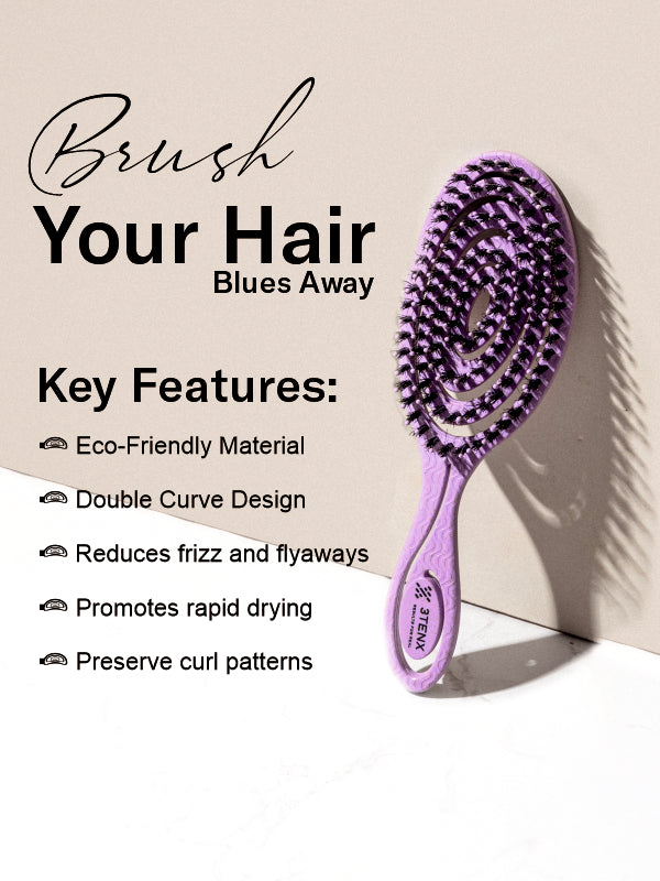 ECOFLEX DETANGLING HAIR BRUSH