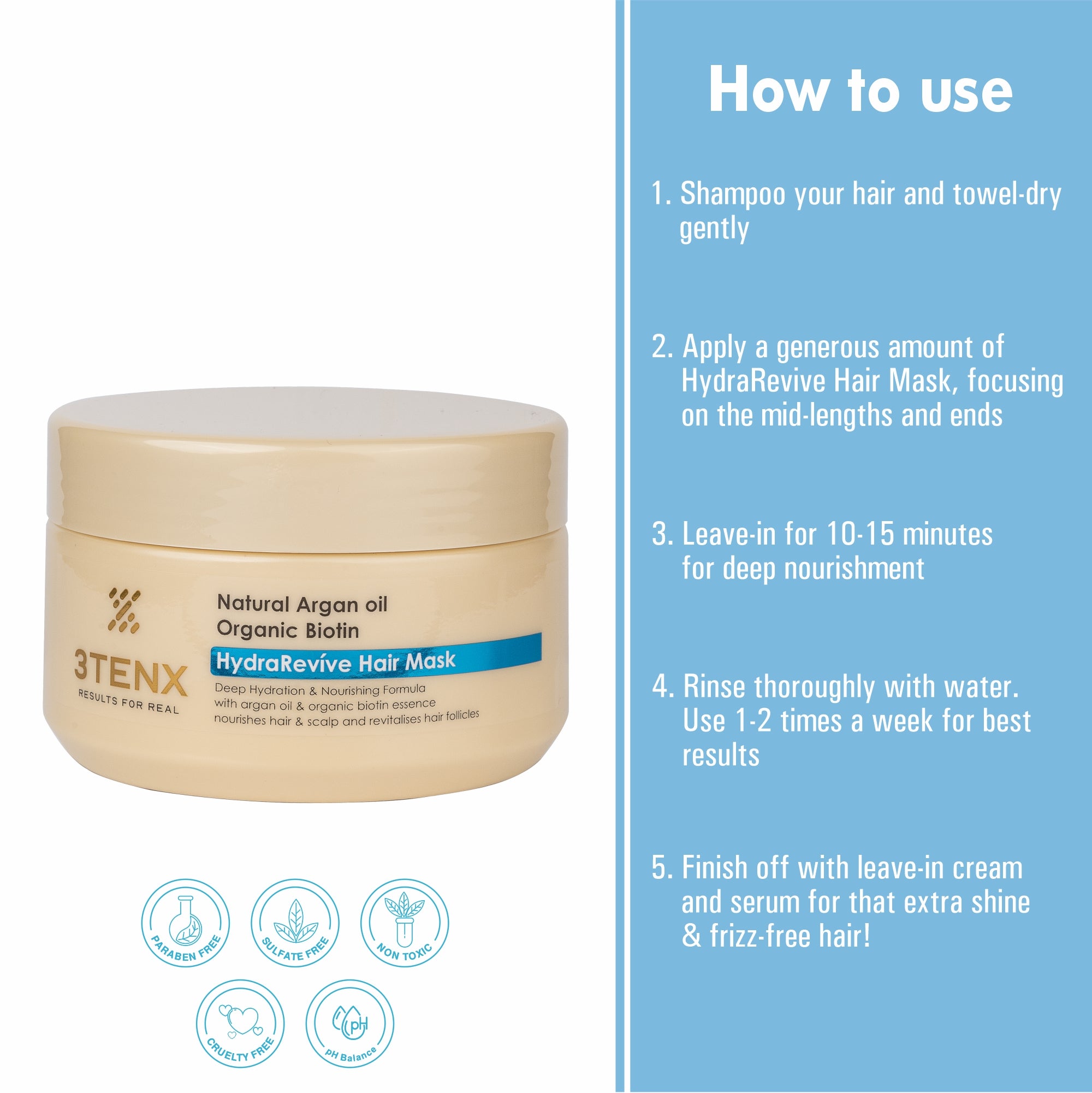 HYDRA REVÍVE HAIR MASK (500ml)