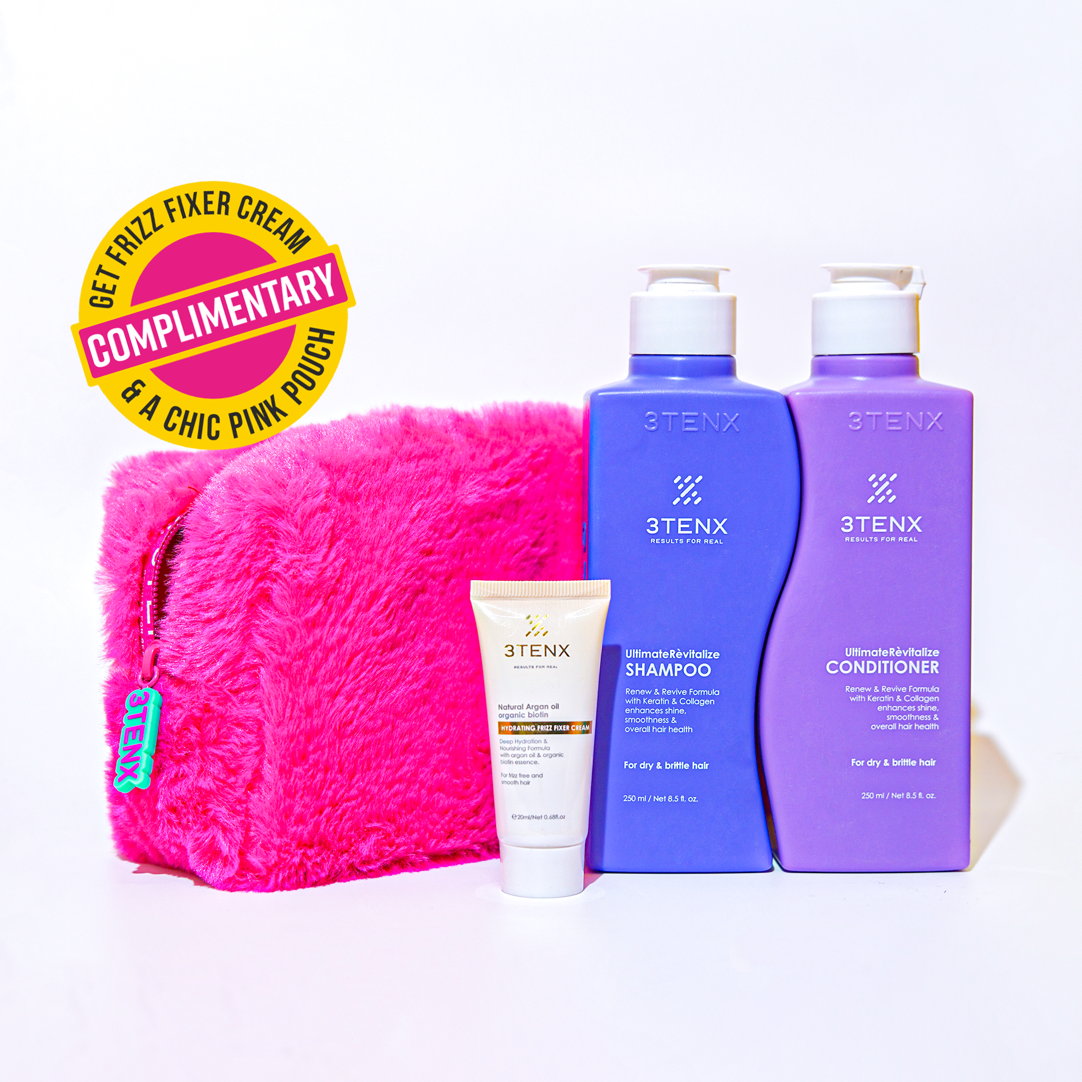 DAILY REPAIR DUO WITH PINK KIT (Full Size) – 3TENX