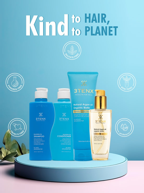HYDRA REVÍVE SHAMPOO, CONDITIONER, HAIR MASK & HAIR SERUM COMBO