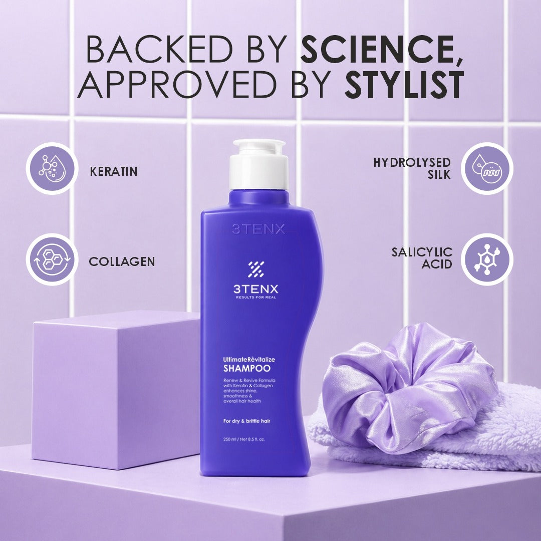 トリートメント×3 ULTIMATE RÈVITALIZE SHAMPOO – 3TENX