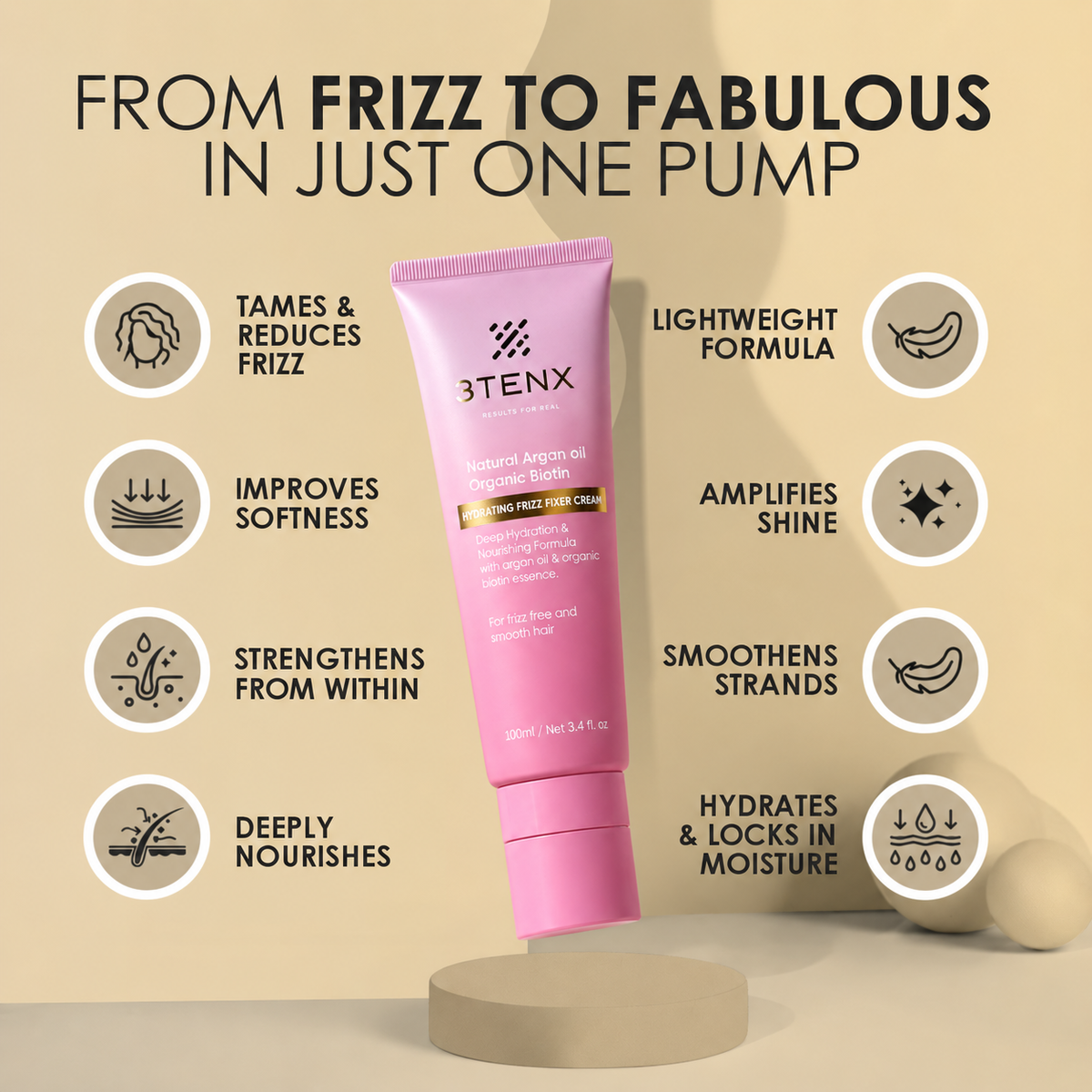HYDRATING FRIZZ FIXER CREAM