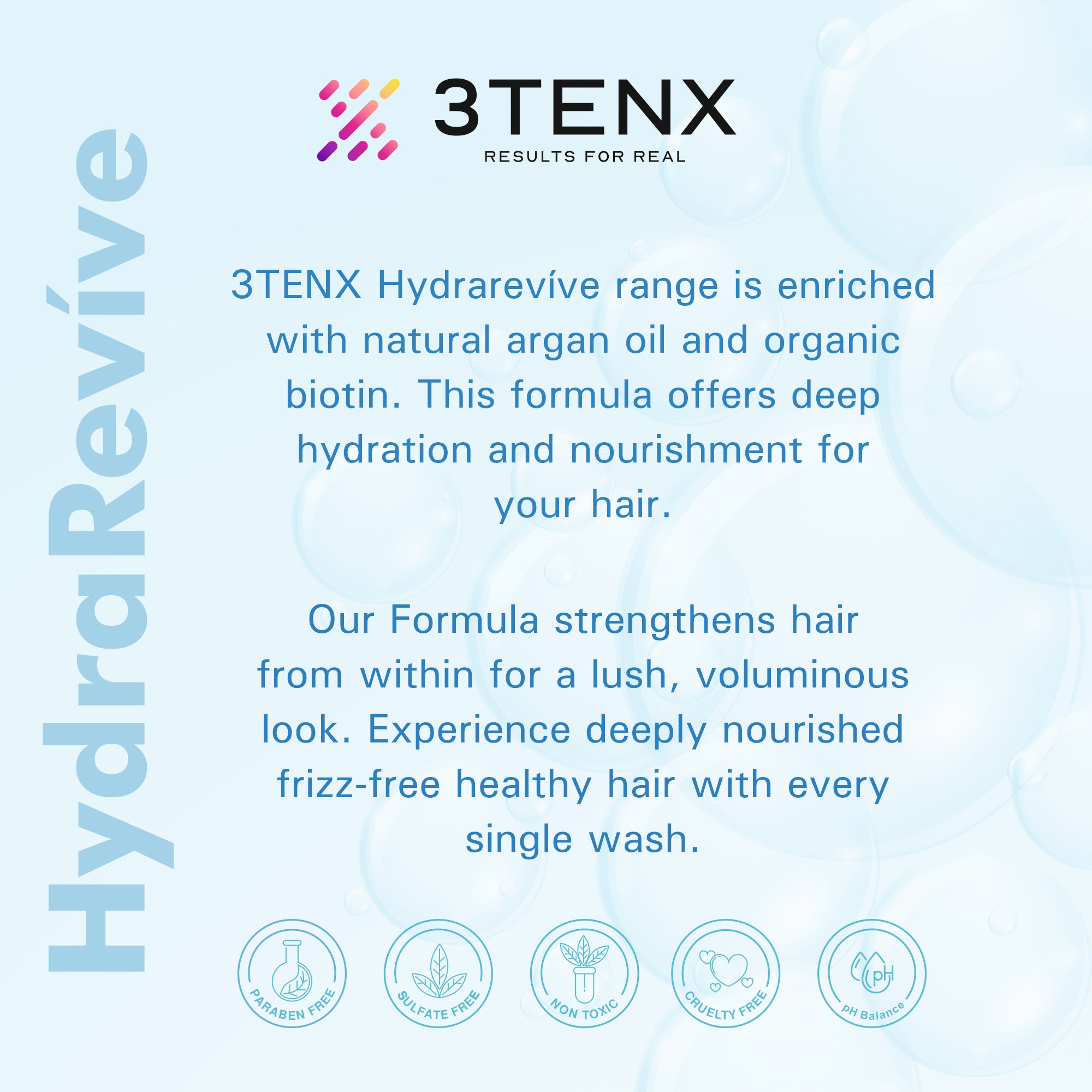 3TENX HydraRevíve Hair Mask (500ml)