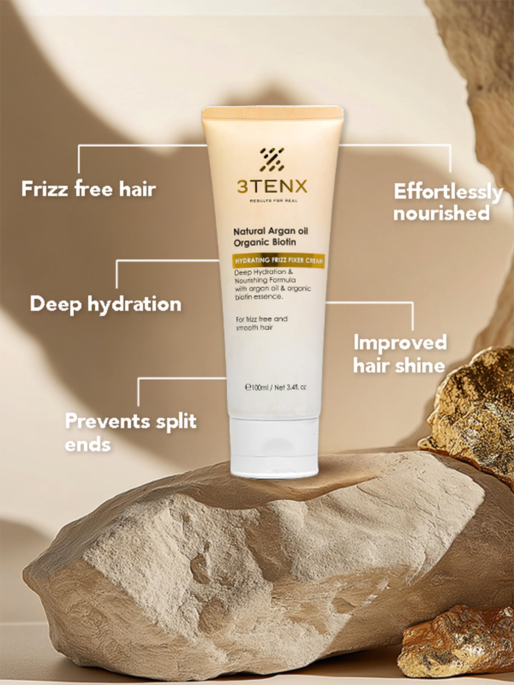 3TENX Hydrating Frizz Fixer Cream