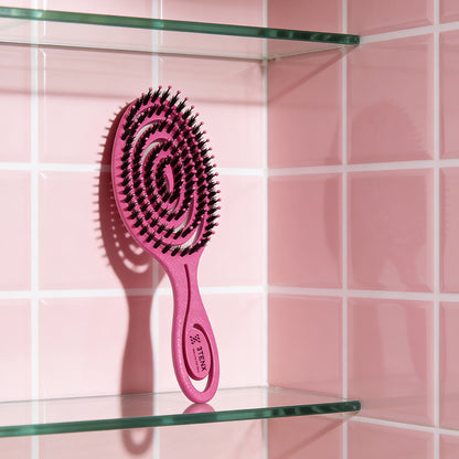 ECOFLEX DETANGLING HAIR BRUSH PINK