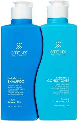 THE EVERYDAY HYDRATION DUO WITH CHIC TRAVEL POUCH