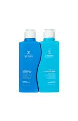 THE EVERYDAY HYDRATION DUO WITH CHIC TRAVEL POUCH