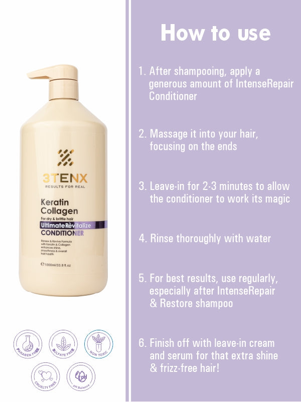 3TENX UltimateRèvitalize Conditioner (1000ml)