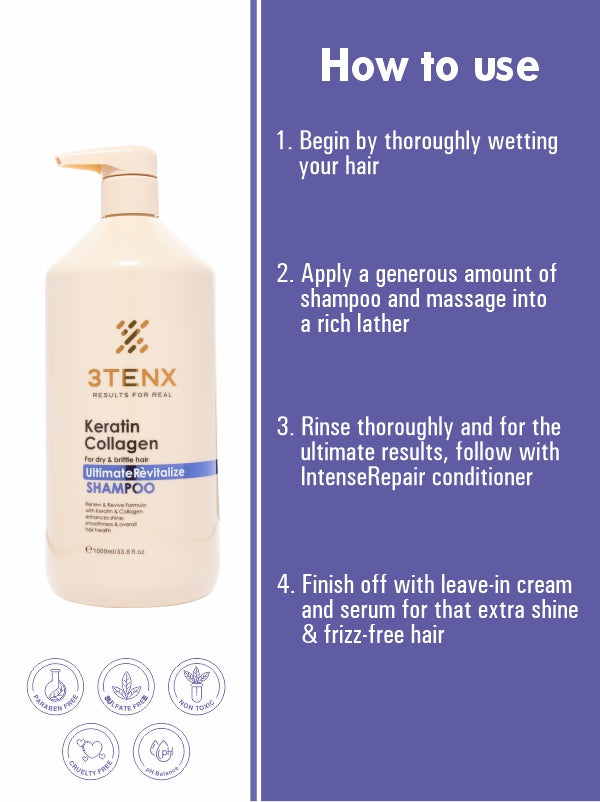 3TENX UltimateRèvitalize Shampoo (1000ml)